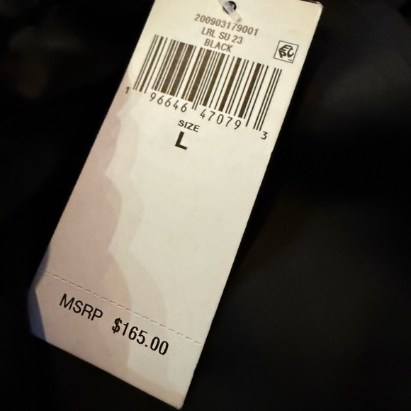 Lauren Ralph Lauren Black Label Satin Charmeuse Wide-Leg Black Pants Size Large - Picture 12 of 12